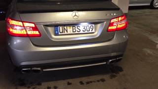 W212 EKlasse E500 4 Matic Brachialer Sound [upl. by Gelb]