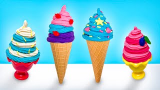 Make Play Doh Ice Cream [upl. by Novanod]