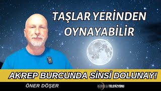 AKREP BURCUNDA SİNSİ DOLUNAY TAŞLAR YERİNDEN OYNAYABİLİR [upl. by Patnode102]