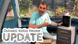 A year on Outwell Katla Tent Heater Update [upl. by Idnym]