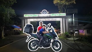 PART 1 MANILA TO BICOL RIDE KAWASAKI VERYSY 650 BICOL TRAVEL GUIDE BICOLS FAMOUS TOURIST SPOT [upl. by Ahseinod]