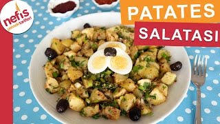 Patates Salatası  Salata Tarifleri  Nefis Yemek Tarifleri [upl. by Gratiana]