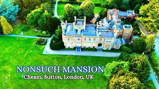 Stunning 4K DJI Mini 4 Pro Tour of Nonsuch Mansion A Historical Gem in Sutton London Must Watch [upl. by Eremaj734]