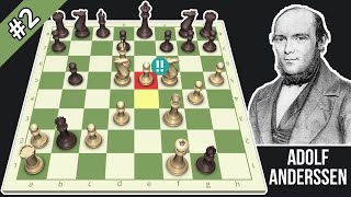 THE Immortal Chess Game  Every Move Explained  Anderssen vs Kieseritzky 1851 [upl. by Karlow]