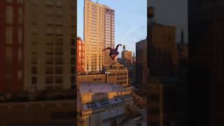 Web swinging in Tobey’s suit spidermangame spiderman tobeymaguire shorts ps5 [upl. by Paulo]