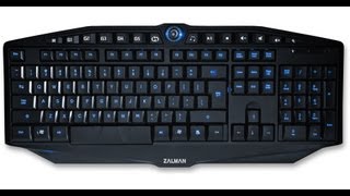 Review Of Zalman zmk400g Light Up Gaming Keyboard [upl. by Nide188]