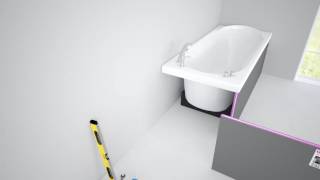 Qboard qladd pour habillage de baignoires [upl. by Coralyn]