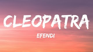 Efendi  Cleopatra Lyrics Azerbaijan 🇦🇿 Eurovision 2020 [upl. by Alleuqcaj]