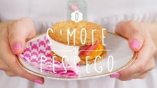 Smore com Pêssego  A Doce Cozinha de Dani Noce 04 [upl. by Auehsoj]