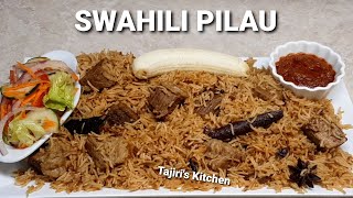 Pilau Yakizamani  Mombasa Pilau How to Make Amazing Kenya Swahili Pilau Tajiris Kitchen [upl. by Sosthenna]