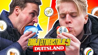 BANKZITTERS EMOJI EETWEDSTRIJD IN DUITSLAND [upl. by Xirdnek]