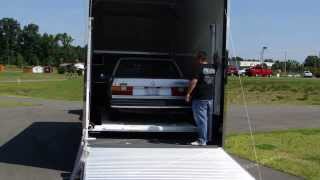 How to Load 2 Vehicles on a Renegade Stacker Trailer [upl. by Pylle606]