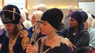 Sikh Wedding  Kiran Kaur Tiplejeet Singh Anand Karaj [upl. by Yblek]