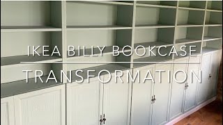 Bookshelf upcycle Transforming a set of IKEA Billy bookcases [upl. by Osrick159]