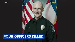 US marshal and 3 other law officers killed while serving warrant in Charlotte [upl. by Moulden]