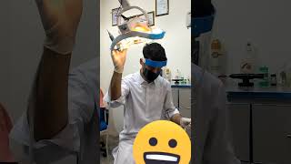 scaling polishing viralvideo dentist peaceloveandlotsofhairgrease viralshort doctorsletter [upl. by Iveel]