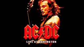 ACDC  Moneytalks Live backing track rhythm guitar [upl. by Storm]