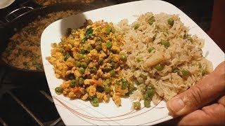 Pilau with Peas  Basmati Rice Pilaf with Green Peas  Punjabi Style Recipe [upl. by Almena]