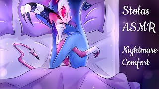 Stolas ASMR roleplay  Stolas x listener listener is Blitz  Nightmare comfort  Pillowtalk [upl. by Aicsila872]