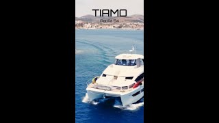 Sail the Greek Islands in Style with TIAMO Aquila 54 Power Catamaran by FX Yachting 🛥️🌊🇬🇷 [upl. by Stiruc483]