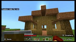 Minecraft  Bubbys Survival World Ep 9 Donuts New House [upl. by Lienahs]