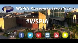 WSPiA Rzeszowska Szkoła Wyższa  dołącz do nas [upl. by Llenahs516]