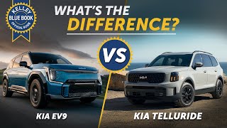 2024 Kia EV9 Vs 2024 Kia Telluride  Whats The Difference [upl. by Poole362]