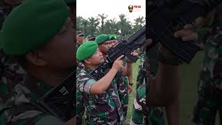 Kasad Meninjau Kesiapan Pasukan Yonif 122TS Jelang Berangkat Penugasan Pamtas RIPNG [upl. by Yggam]