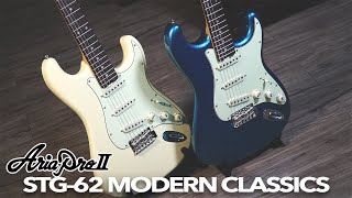 ARIA PRO II STG 62 MODERN CLASSICS AriaisBack AriaproII STG62 [upl. by Harness773]