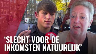 Minder Britse toeristen horeca op de Wallen niet blij [upl. by Gnep876]