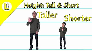 EYFS  Height Taller and Shorter [upl. by Gereld46]