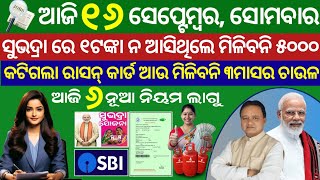 DBT Testing for Subhadra Yojana Beneficiaries Receive ₹1 in Bank Accounts [upl. by Savanna]