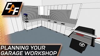 FAST AND EASY  Planning garage workshop  CarAudioFabrication [upl. by Erdnaed284]