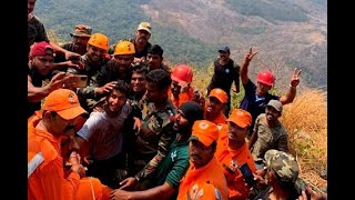 Indian Army Rescues Youth Stuck For 48 Hours In Kerala Mountain  G Plus [upl. by Gillian]