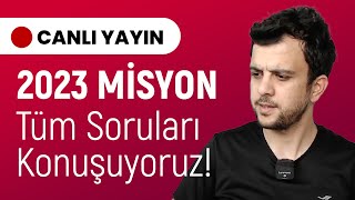 2023 Misyon Koruma Sınavını Değerlendirme  Baraj Tahmini [upl. by Agosto808]