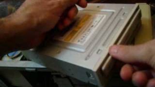 How to fix a DVD drives tray that doesnt open or eject [upl. by Schriever]