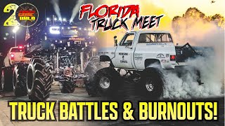 The World’s First 4 Way Mega Truck Tugs  Florida Truck Meet 2024 [upl. by Jacki]