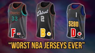 Grading All 30 2024 NBA City Edition Jerseys [upl. by Adnorrahs]