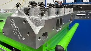 Cnc Ported Small Block Mopar Heads [upl. by Nagy433]