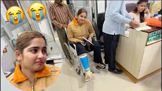 Meri Wife Ka Hogya Accident 😱 Ro Roke Hua Bura Haal😭 [upl. by Ailatan]