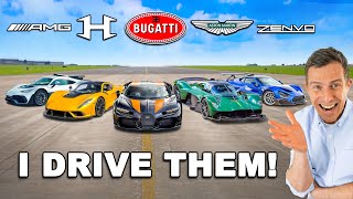 Bugatti v Hennessey v Aston Martin v AMG One v Zenvo  BEST Hypercars Ever [upl. by Peedsaj]