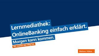 Erklärvideo Erstanmeldung im OnlineBanking [upl. by Lleinad]