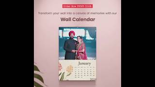 Customised Calendar Printing Services  Wall Calendar  Table Calendar  Pocket Calendar  Diary etc [upl. by Bernelle683]