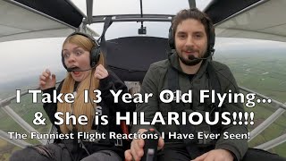 I Take 13 Year Old Faith Flying amp She Is HILARIOUS  Skyranger Nynja 600  Lets Go Flying [upl. by Candace]