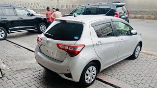 Toyota Vitz 10 TSSC 2018 ReviewPrice and features in PakistanMotor Reviews [upl. by Ayekram]