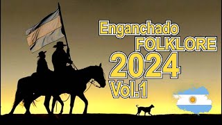 ENGANCHADO FOLKLORE 2024  ¡De lo Mejor  35 CANCIONES [upl. by Hgielar]