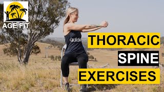 Thoracic Spondylosis Exercises [upl. by Stempson]