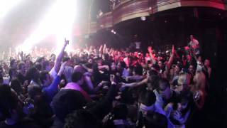 Skrillex Stage Diving in Webster Hall NYC [upl. by Atidnan821]