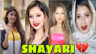 Arishfa khan shayari  Arishfa khan sad poetry  Arishfa khan Tik Tok shayari videos [upl. by Azpurua]