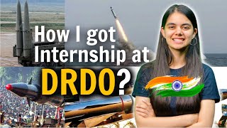 DRDO  How I got Internship at DRDO  Step by step guide [upl. by Downs]